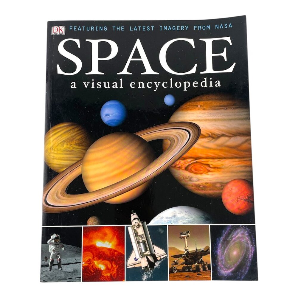 DK Space A Visual Encyclopedia Homeschool Children Educational Book